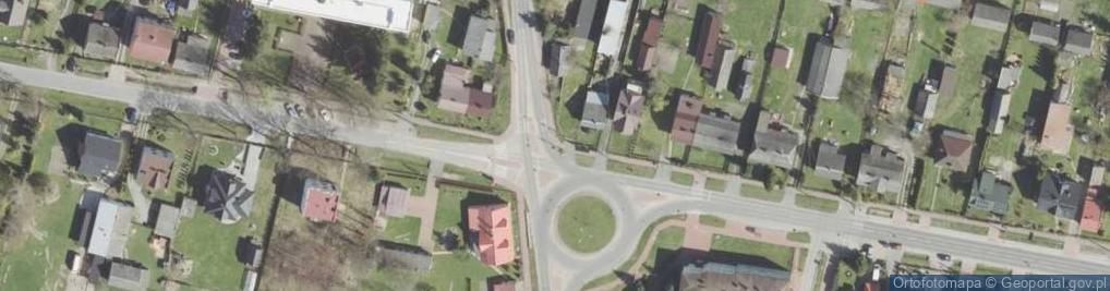 Zdjęcie satelitarne Transport Ciężarowy