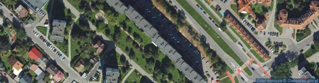 Zdjęcie satelitarne Transport Handel Józef Senderek
