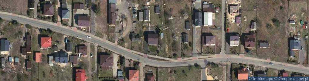 Zdjęcie satelitarne Transport Krajowy Drogowy Przewóz Towarów Bąk Wojciech Adam