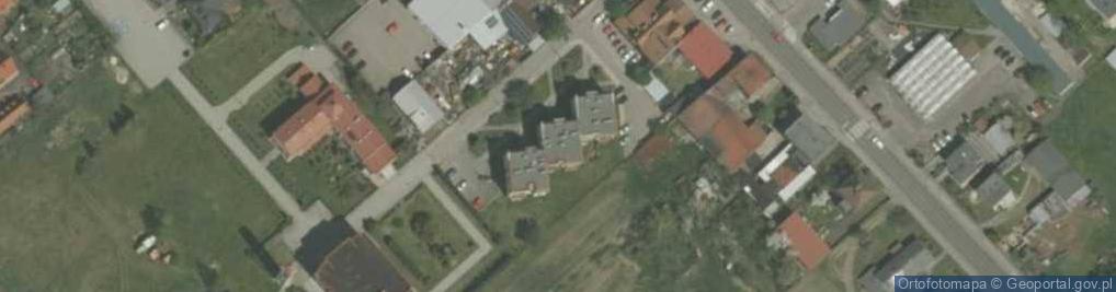 Zdjęcie satelitarne Transport Leśny