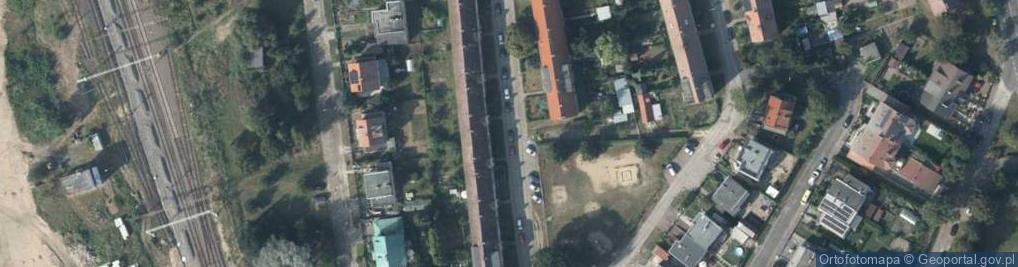 Zdjęcie satelitarne Transport Osób Rzeczy Romualad Róg