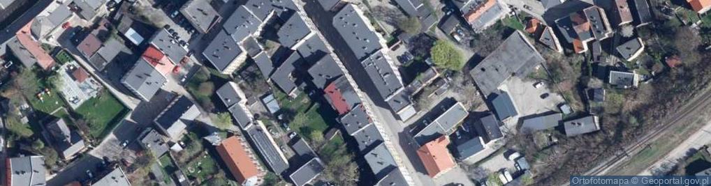 Zdjęcie satelitarne Transport Osobowy Izdebski Leszek
