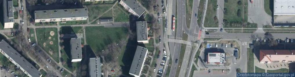 Zdjęcie satelitarne Transport Osobowy Taxi Majchrowski Robert