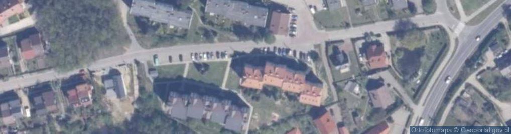 Zdjęcie satelitarne Transport Popławski