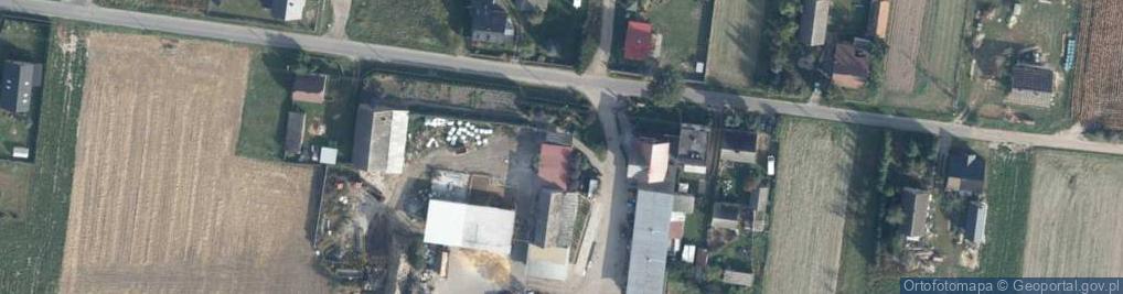 Zdjęcie satelitarne Transport Publiczny Wywózka Drewna z Lasu Marciniak Stanisław