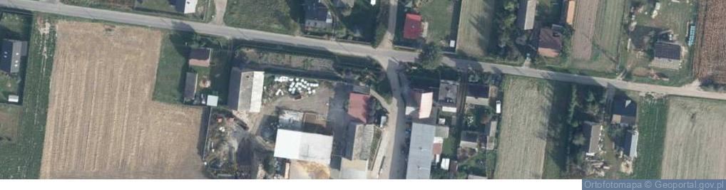 Zdjęcie satelitarne Transport Publiczny Wywózka Drewna z Lasu