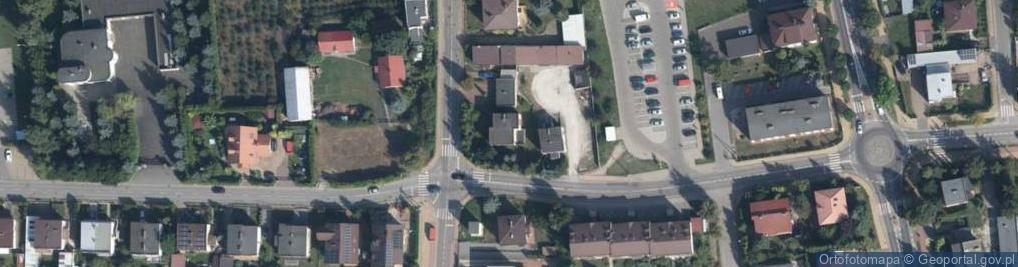 Zdjęcie satelitarne Transport Towarowy Handel Obwoźny Art Rolnymi i Przemysł K Dudziński