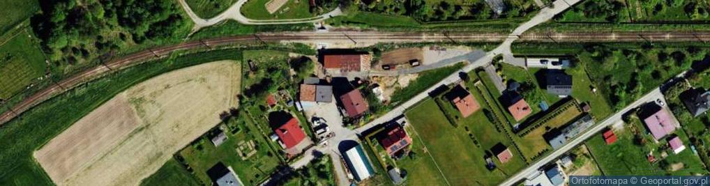 Zdjęcie satelitarne Transport Towarowy Usługi Sprzętem Rolniczym Walenty Frączek