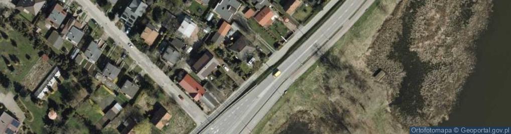 Zdjęcie satelitarne Tratwy - Nogat Edyta Szustak