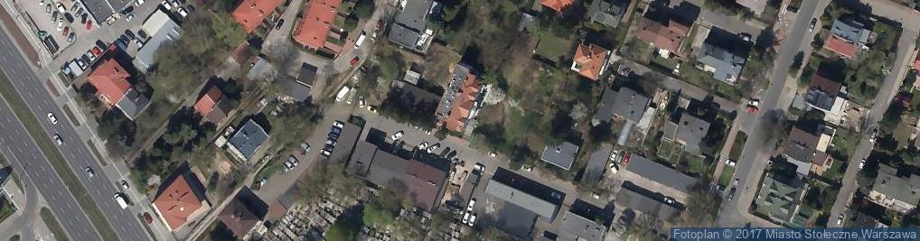 Zdjęcie satelitarne Trecom Łódź