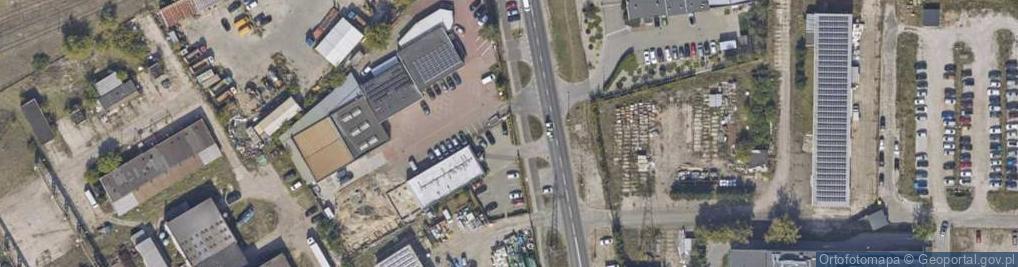 Zdjęcie satelitarne TRIAS sp. z o.o.