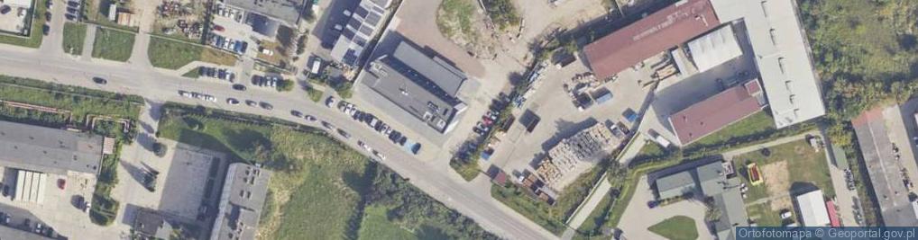 Zdjęcie satelitarne Trimet August Bąk Zakład Pracy Chronionej