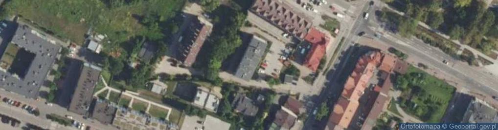 Zdjęcie satelitarne Truskaweczka