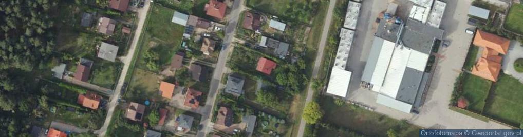 Zdjęcie satelitarne Trzciński Trans