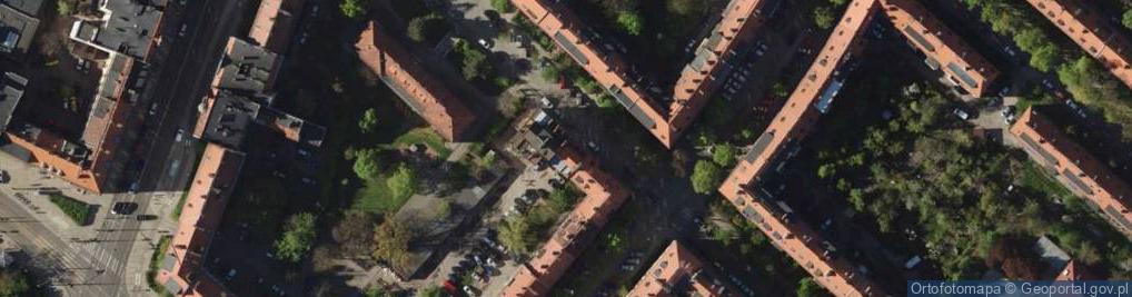 Zdjęcie satelitarne Turkiewicz R., Wrocław