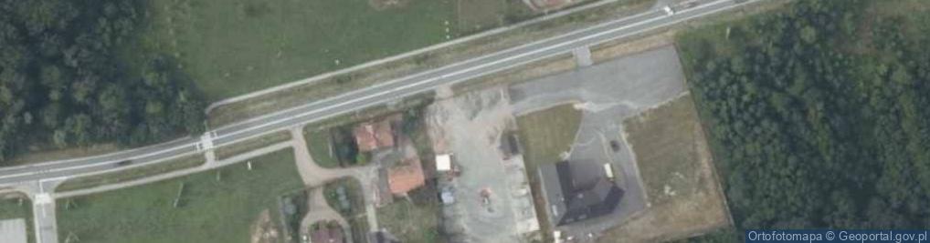 Zdjęcie satelitarne Twój Ogród Handel Art Ogrodniczymi Projektowanie Zakładanie i Pielęgnacja Ogrodów Graczyk Radosław Brózda Małgorzata