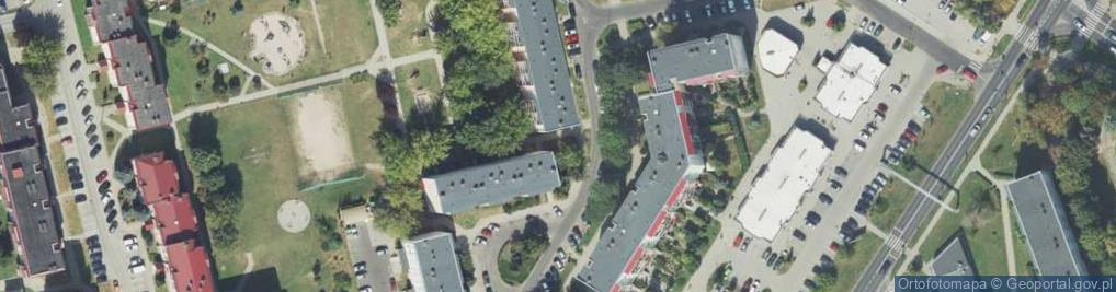 Zdjęcie satelitarne Tynk-Bud