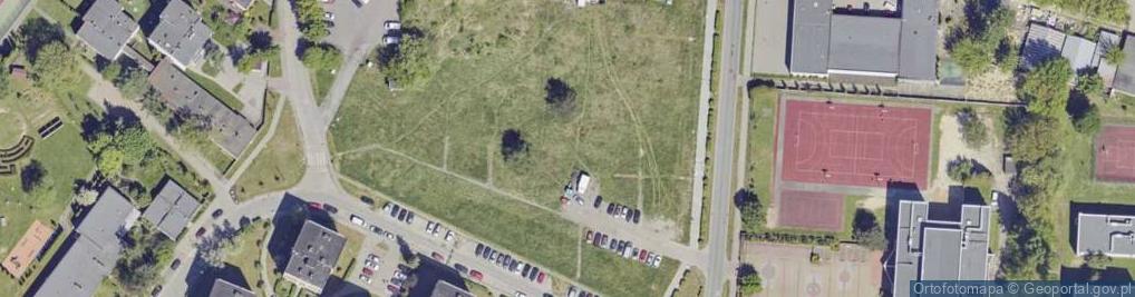 Zdjęcie satelitarne Tyskie Stowarzyszenie Kupców i Handlowców Targowych