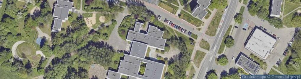 Zdjęcie satelitarne Tyskie Towarzystwo Tenisowe