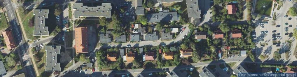 Zdjęcie satelitarne U Haliny