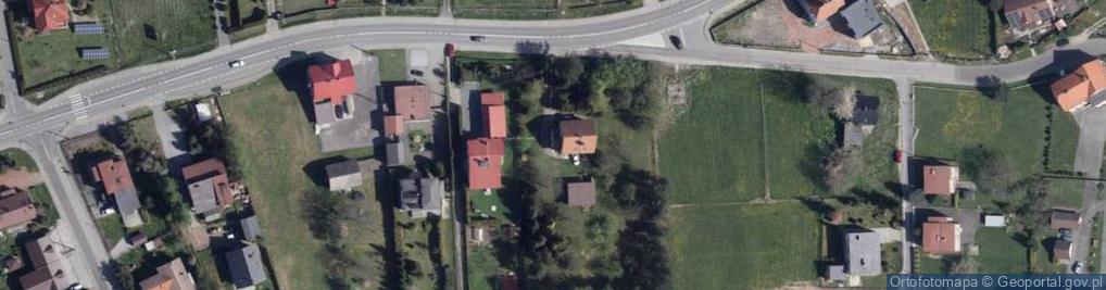 Zdjęcie satelitarne U Meisla Szymura Teresa Nieckarz Wanda