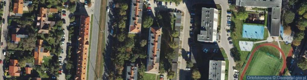 Zdjęcie satelitarne Ubezpieczenia Aleksandra Dombrowska