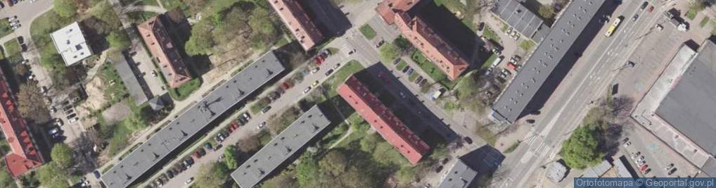 Zdjęcie satelitarne Ubezpieczenia Tychy