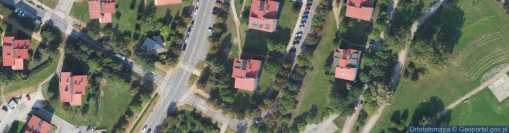 Zdjęcie satelitarne Ubezpieczeniowa