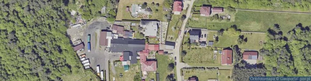 Zdjęcie satelitarne Ubojnia Drobiu i Rzeźnictwo Wędliniarstwo Rytt Tadeusz Rytt Tomasz