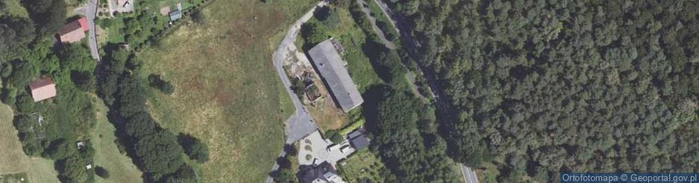 Zdjęcie satelitarne Ubojnia Zwierząt Stanisław Cudzich, Lwówek Śląski w Zawieszeniu