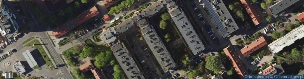 Zdjęcie satelitarne Uchnast R., Wrocław