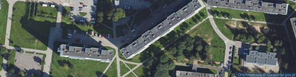 Zdjęcie satelitarne Układacz Drewna