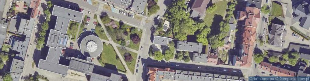 Zdjęcie satelitarne ul Bogdan Bukartyk Mariusz Łuczak