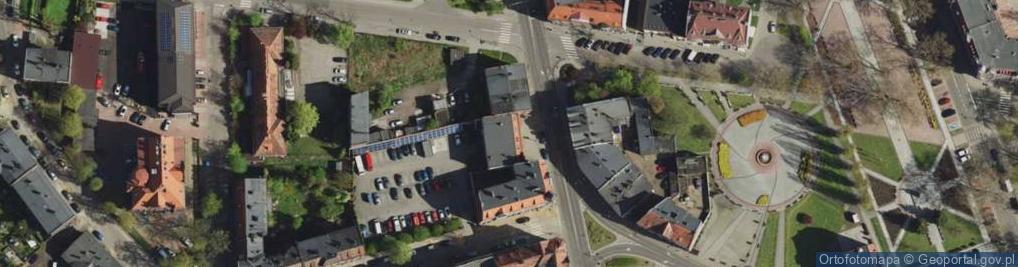 Zdjęcie satelitarne Uni Market