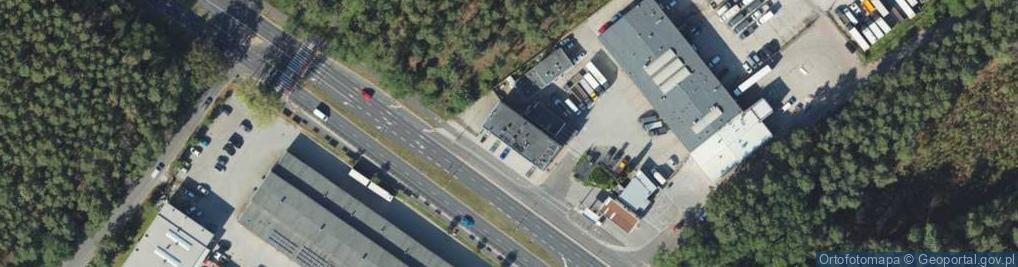 Zdjęcie satelitarne Uni Truck