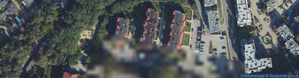 Zdjęcie satelitarne Unik M Kowara A Zadora