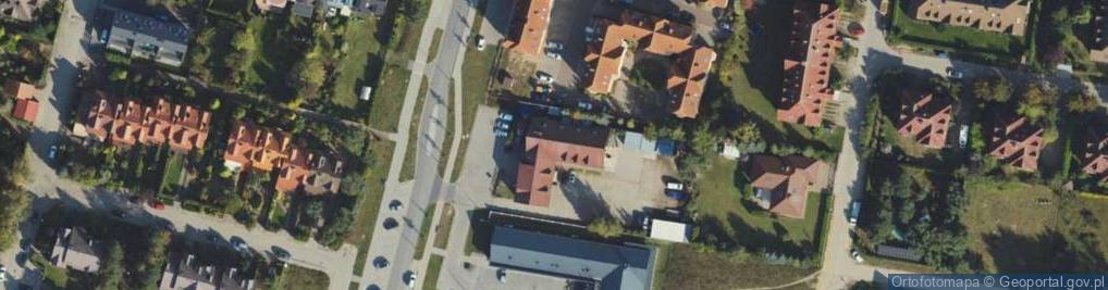 Zdjęcie satelitarne Unisan - hurtownia hydrauliczna
