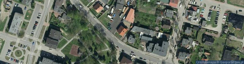Zdjęcie satelitarne Unitrans Transport-Spedycja Zakład Usługowo - Produkcyjno - Handlowy Andrzej Dudek