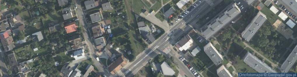 Zdjęcie satelitarne Uprawa Grzybów Dawid Jakubowski Kościan