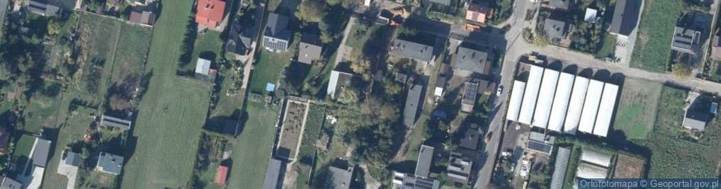 Zdjęcie satelitarne Uprawa Grzybów Dorota Mikołajczak