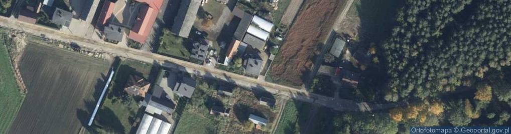 Zdjęcie satelitarne Uprawa Grzybów Halina Nadol