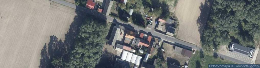 Zdjęcie satelitarne Uprawa Grzybów Irena Rakowska
