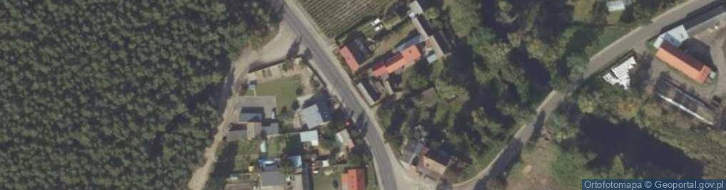 Zdjęcie satelitarne Uprawa Grzybów Jacek Łyskawiński Solec