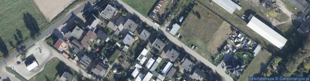 Zdjęcie satelitarne Uprawa Grzybów Krzysztof Obiegała Bucz