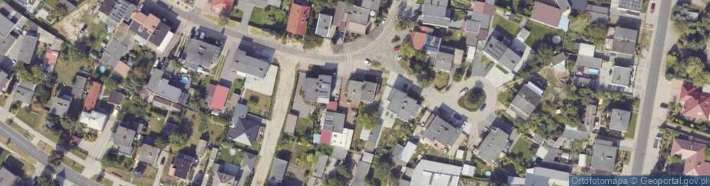 Zdjęcie satelitarne Uprawa Grzybów Łukasz Kaczmarek