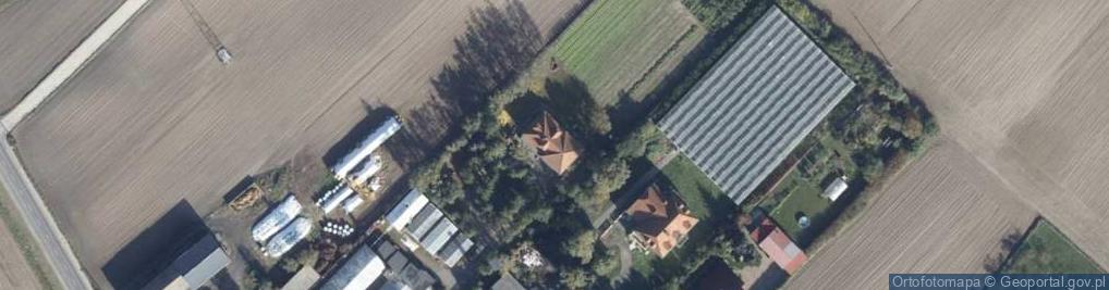 Zdjęcie satelitarne Uprawa Grzybów Mateusz Leśniak Nowa Wieś