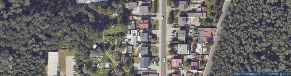 Zdjęcie satelitarne Uprawa Grzybów Paweł Mikołajczak Karpicko