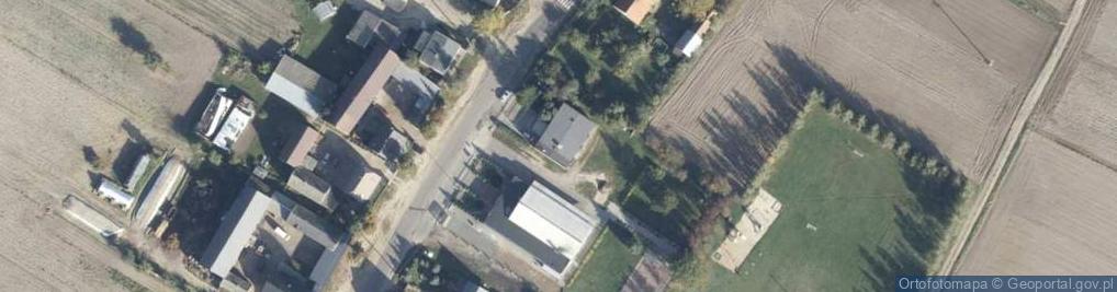 Zdjęcie satelitarne Uprawa Grzybów Sylwester Kruk Siekówko