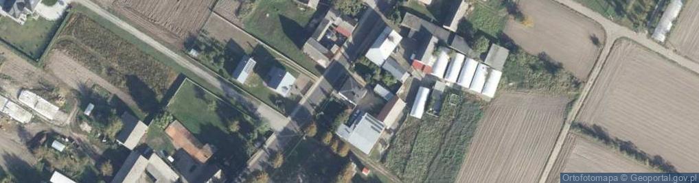 Zdjęcie satelitarne Uprawa Grzybów Urszula Obiegała Siekówko