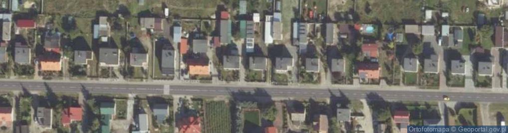 Zdjęcie satelitarne Uprawa Grzybów Zbigniew Jąder Nowa Wieś